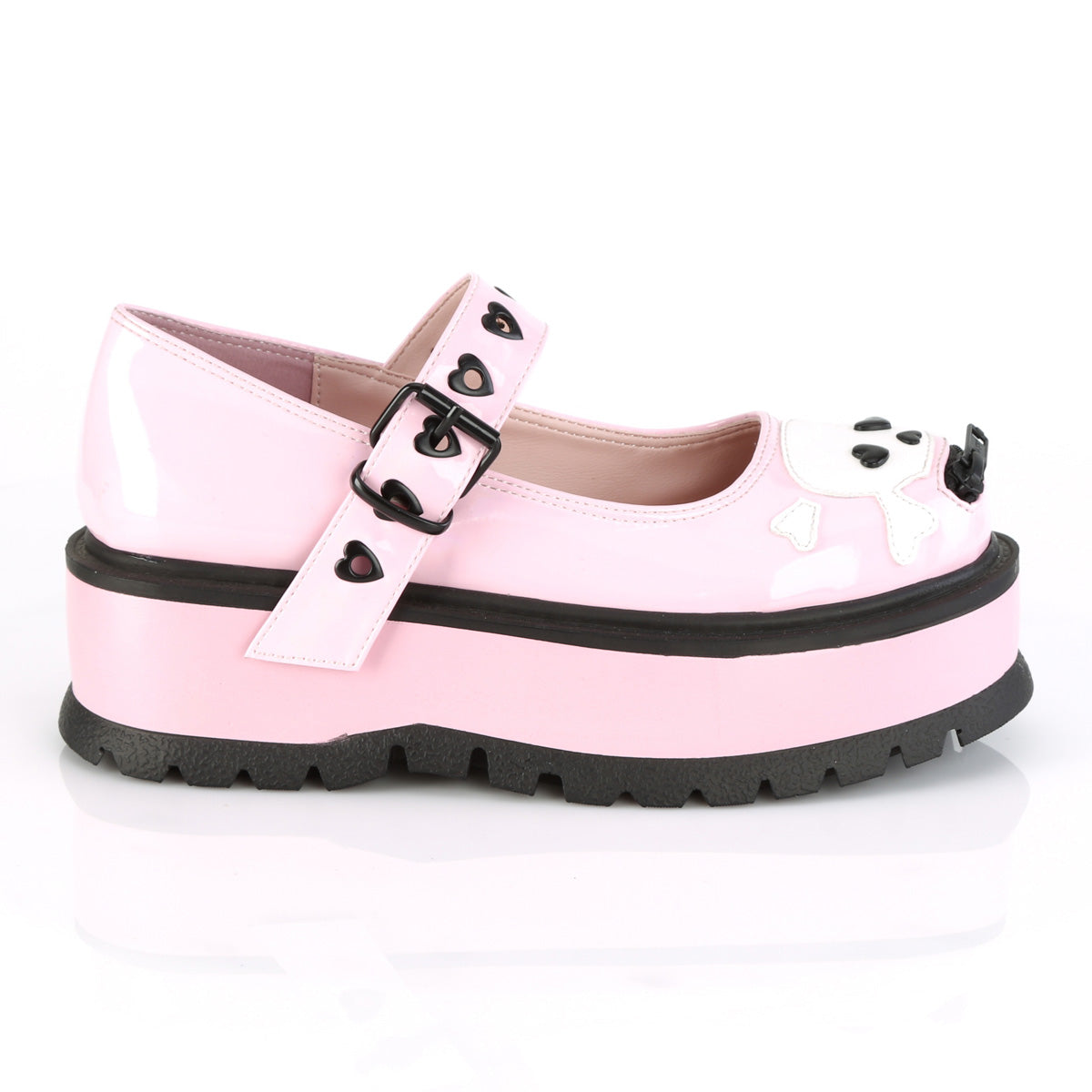 DemoniaCult  Pompes SLACKER-27 B. hologramme rose