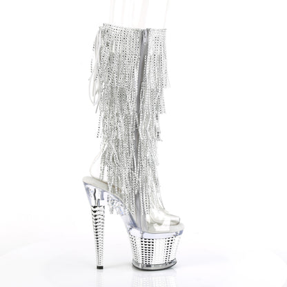 Pleaser  Bottines SPECTATOR-2017RSF CLR-SLV / CLR-SLV Chrome