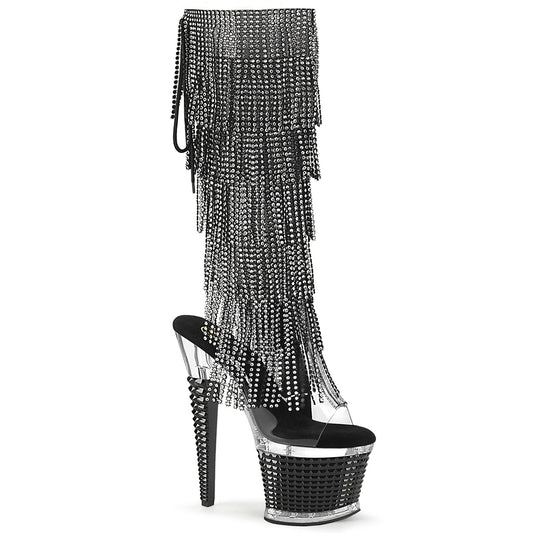 Pleaser  Bottines SPECTATOR-2017RSF CLR-BLK / CLR-BLK