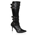 Funtasma Bottes de femmes SPICY-138 blk str pu