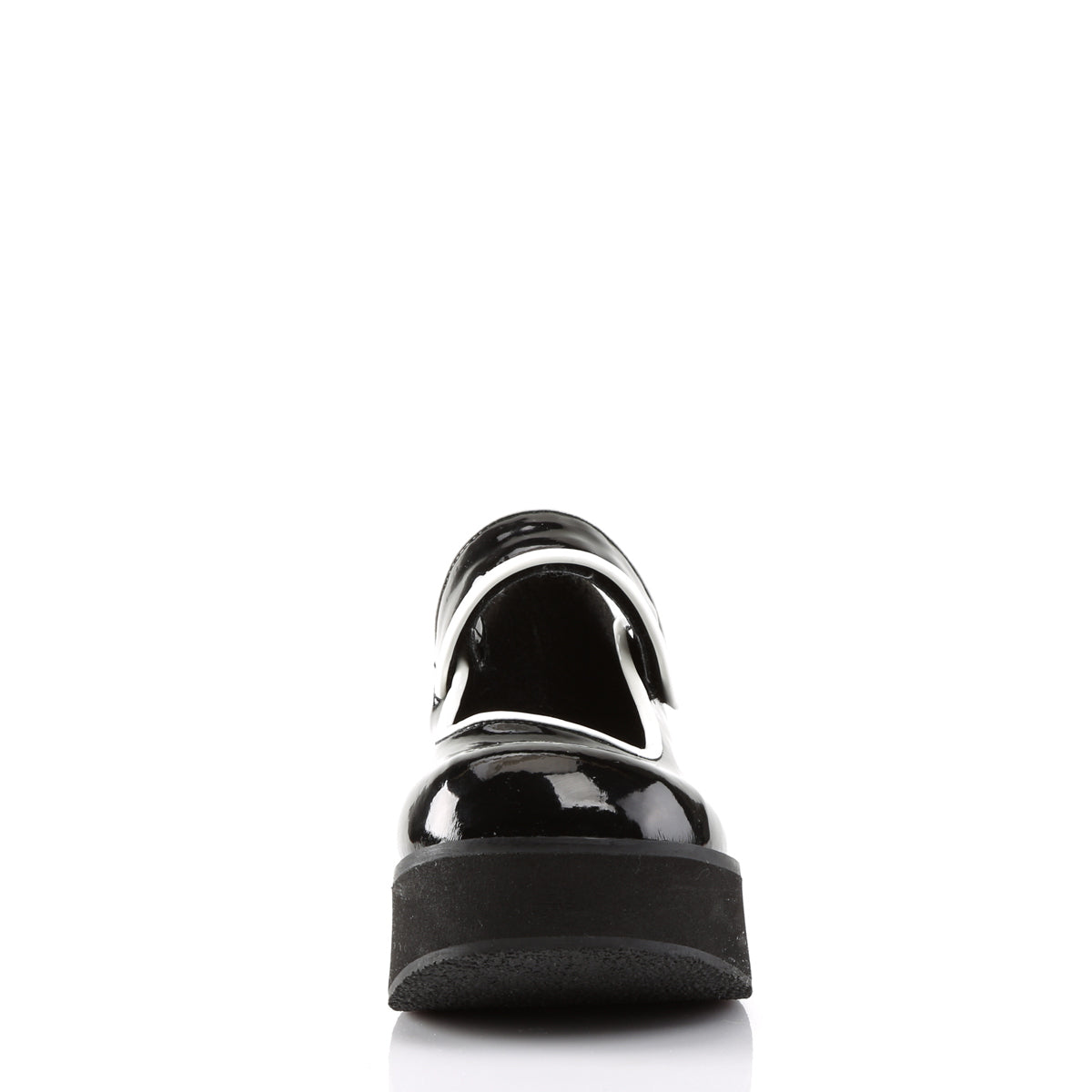 DemoniaCult Pompes pour femmes SPRITE-01 blk-wht pat