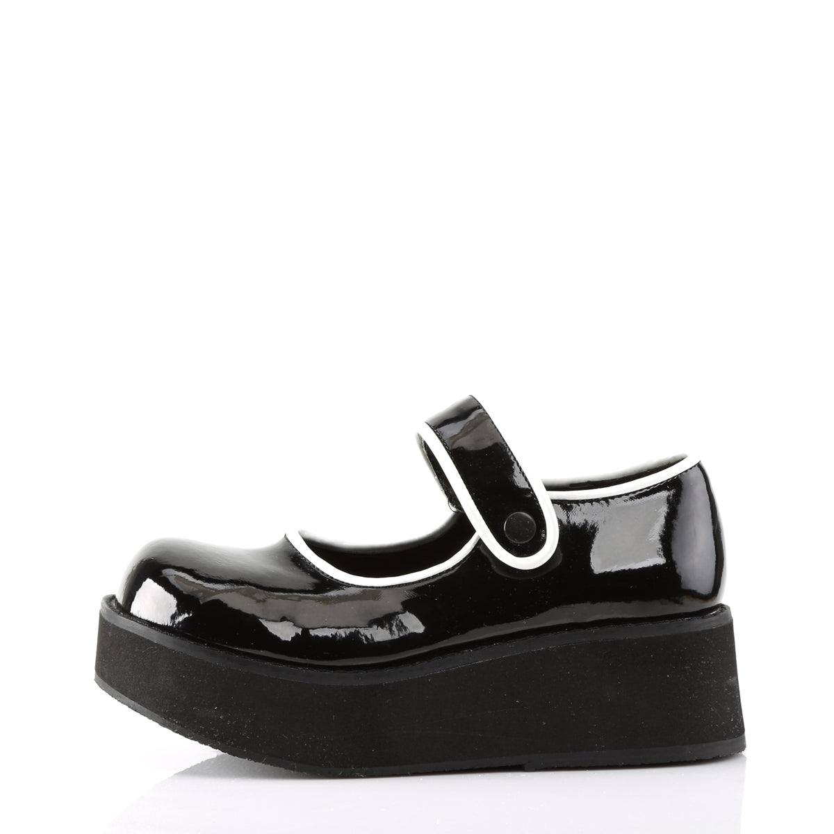 DemoniaCult Pompes pour femmes SPRITE-01 blk-wht pat
