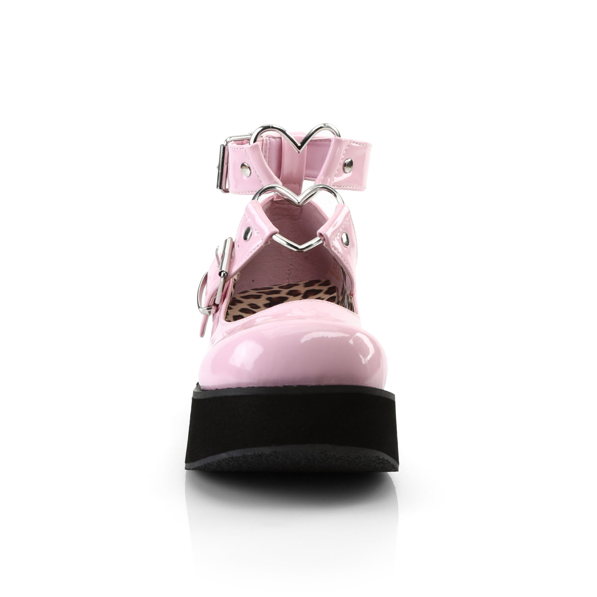 DemoniaCult Pompes pour femmes SPRITE-02 B. Pat rose