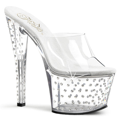 Pleaser Womens Sandals STARDUST-701 Clr/Clr