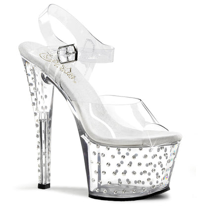 Pleaser Sandales pour femmes STARDUST-708 CLR / CLR