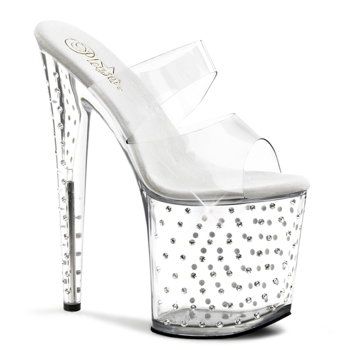 Pleaser Sandales pour femmes STARDUST-802 CLR / CLR