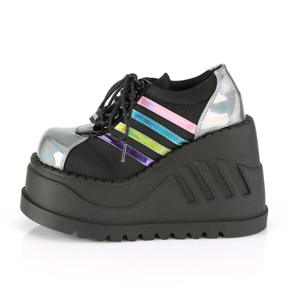 DemoniaCult Aux femmes  STOMP-08 BLK-PEWTER Multihologram