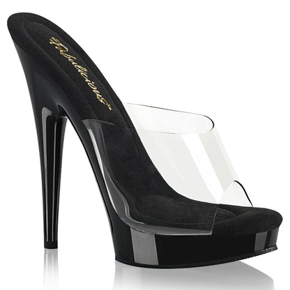 Fabulicious  Sandals SULTRY-601 Clr/Blk