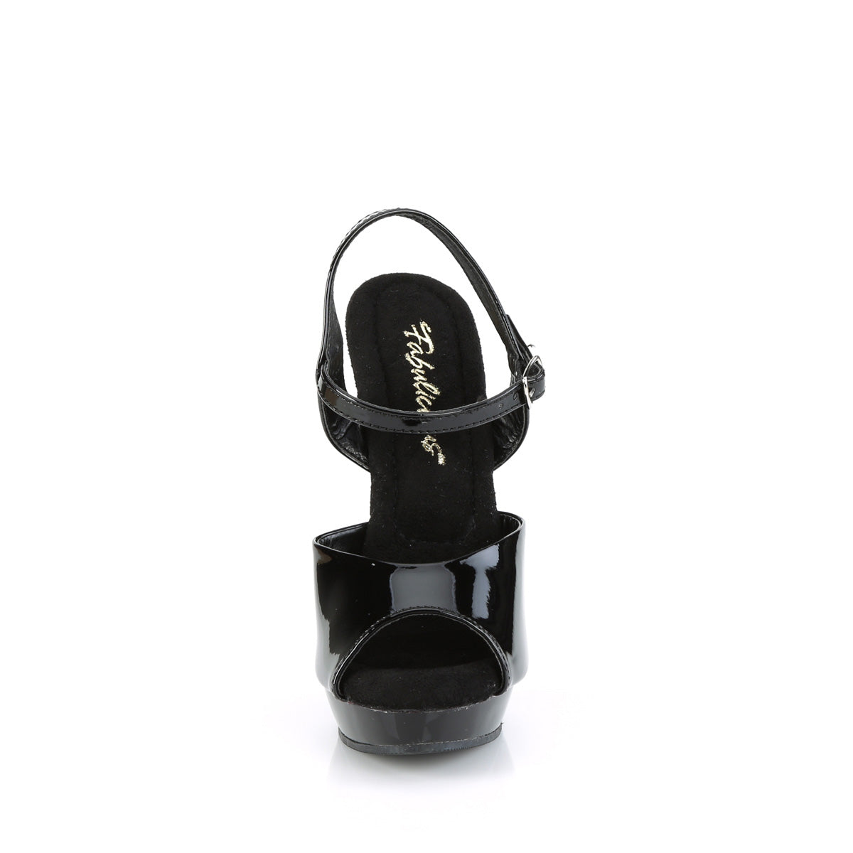 Fabulicious  Des sandales SULTRY-609 BLK PAT / BLK