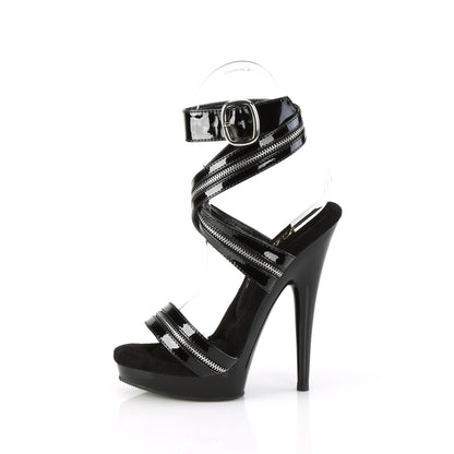 Fabulicious  Sandals SULTRY-619 Blk Pat/Blk