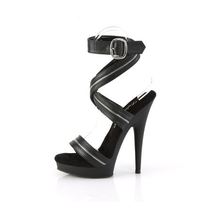 Fabulicious  Pompes SULTRY-619 BLK FAUX CUIR / BLK MATTE