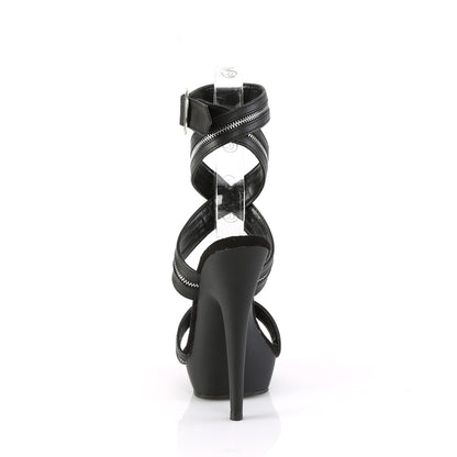 Fabulicious  Pompes SULTRY-619 BLK FAUX CUIR / BLK MATTE