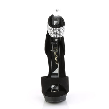 Fabulicious  Pompes SULTRY-625 BLK FAUX SUDE / BLK MATTE
