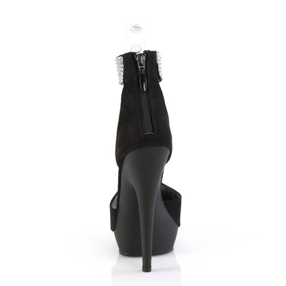 Fabulicious  Pompes SULTRY-625 BLK FAUX SUDE / BLK MATTE