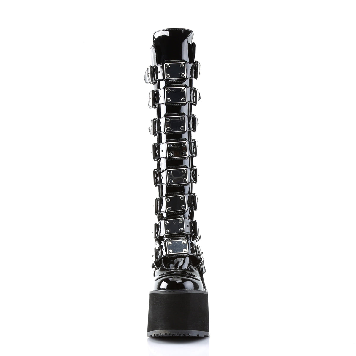 DemoniaCult Womens Boots SWING-815 Blk Pat