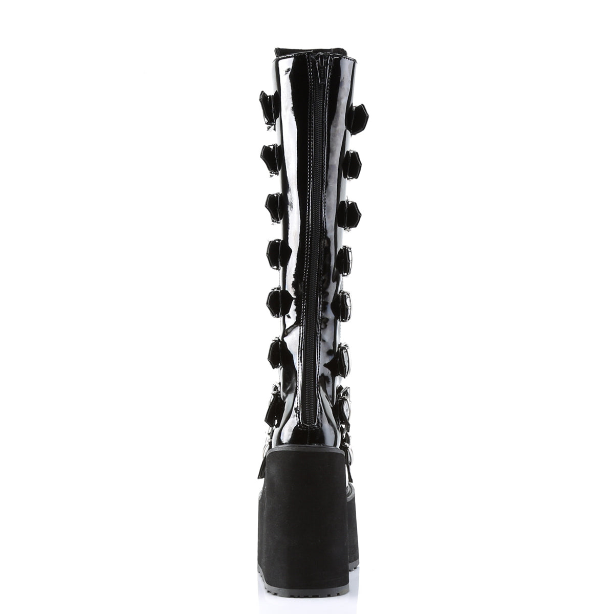 DemoniaCult Womens Boots SWING-815 Blk Pat
