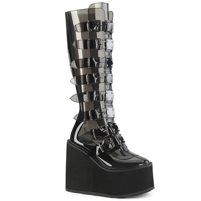 DemoniaCult  Bottes SWING-815C Smoke TPU
