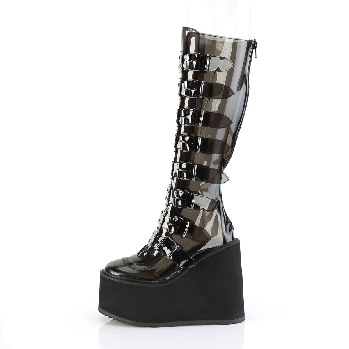 DemoniaCult  Bottes SWING-815C Smoke TPU