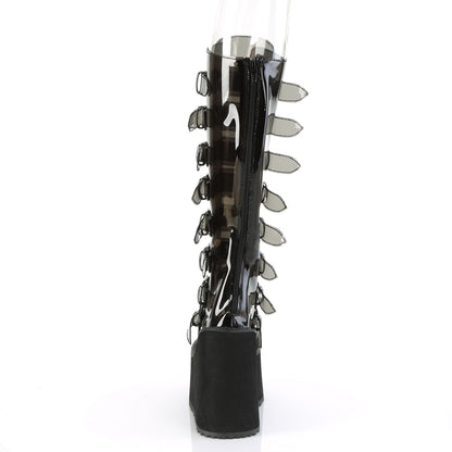 DemoniaCult  Bottes SWING-815C Smoke TPU