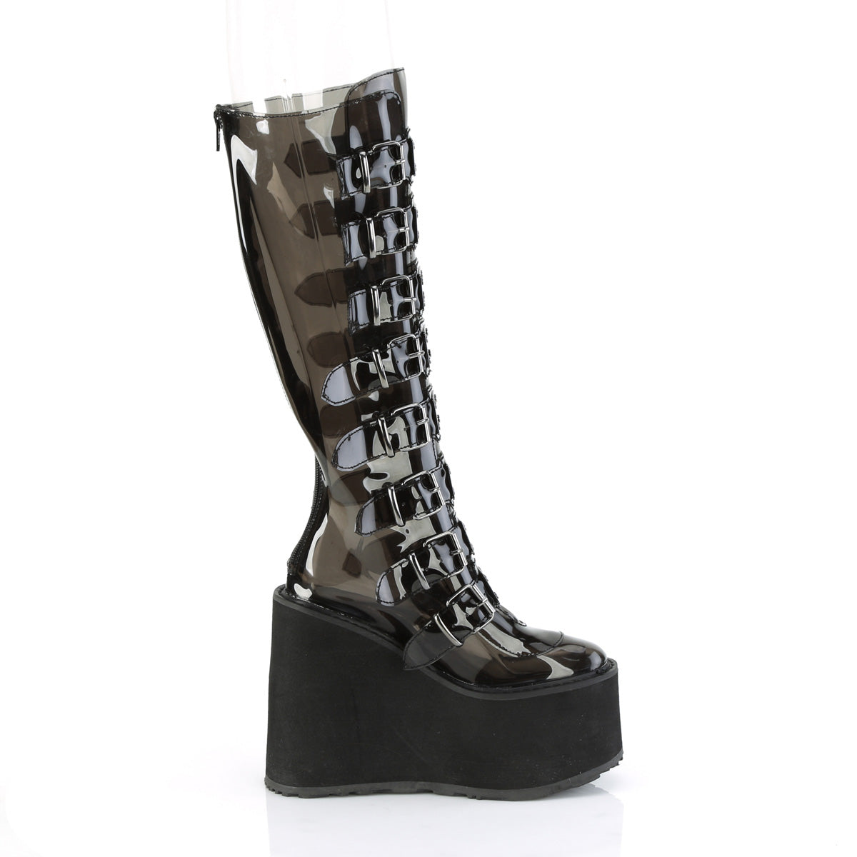 DemoniaCult  Bottes SWING-815C Smoke TPU
