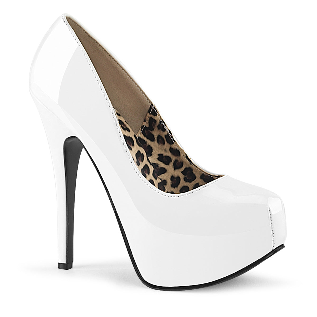 Bordello Pompes pour femmes TEEZE-06 wht pat
