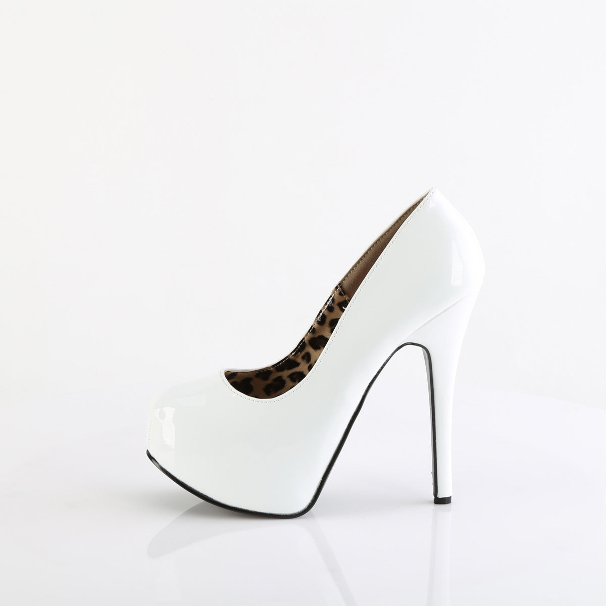 Bordello Pompes pour femmes TEEZE-06 wht pat