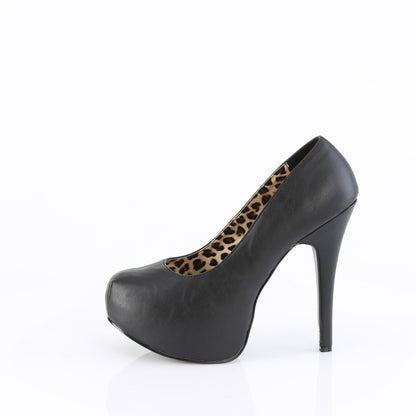 Pleaser Pink Label Pompes pour femmes TEEZE-06W BLK FAUX CUIR