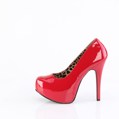Pleaser Pink Label Pompes pour femmes TEEZE-06w patère rouge