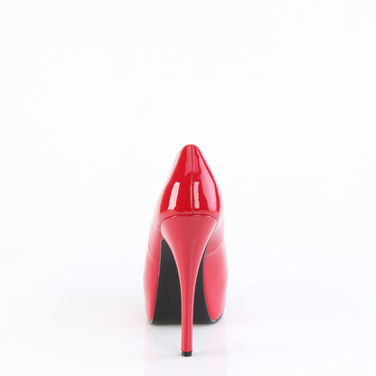 Pleaser Pink Label Pompes pour femmes TEEZE-06w patère rouge