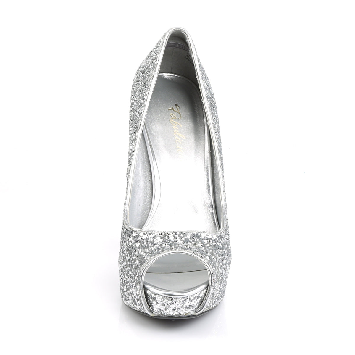 Fabulicious Pompes pour femmes TWINKLE-18g SLV Glitter