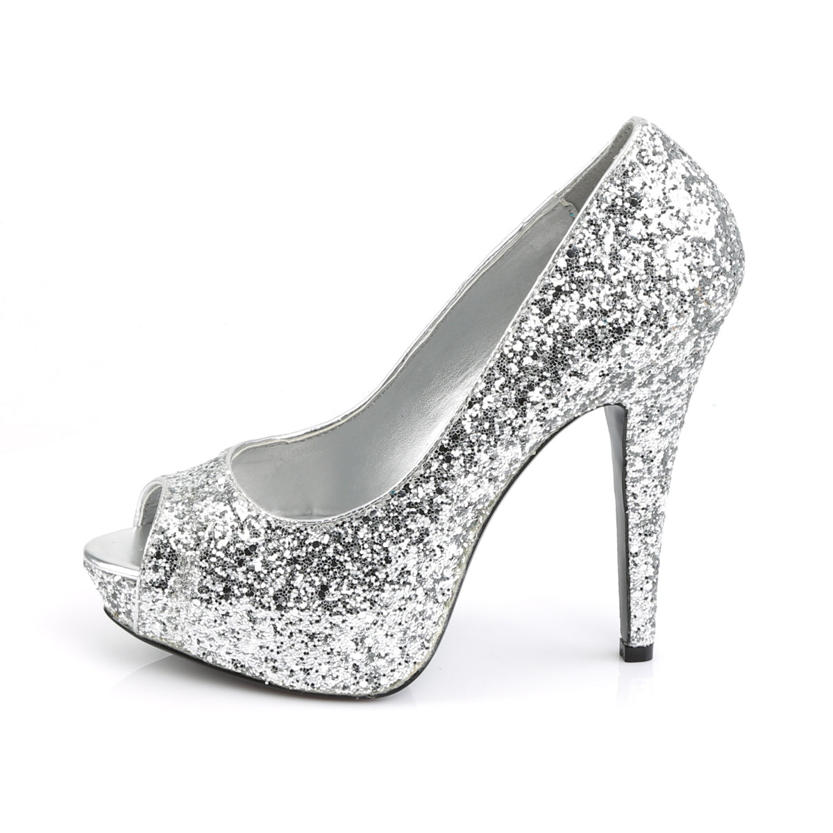 Fabulicious Pompes pour femmes TWINKLE-18g SLV Glitter