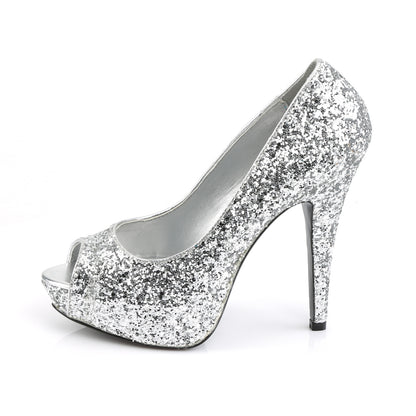 Fabulicious Pompes pour femmes TWINKLE-18g SLV Glitter