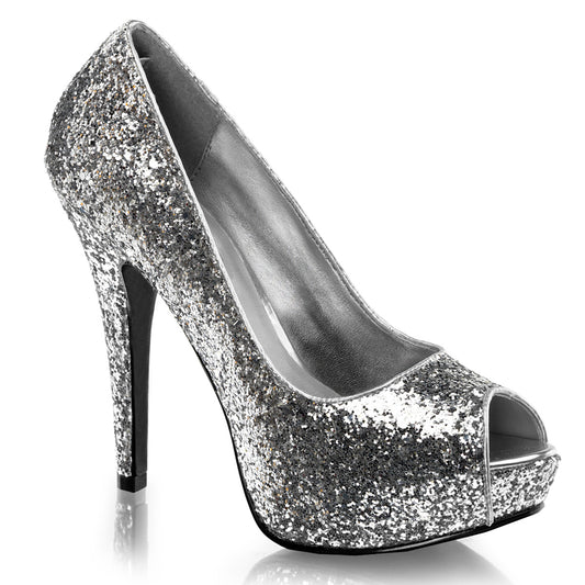 Fabulicious Womens Pumps TWINKLE-18G Slv Glitter