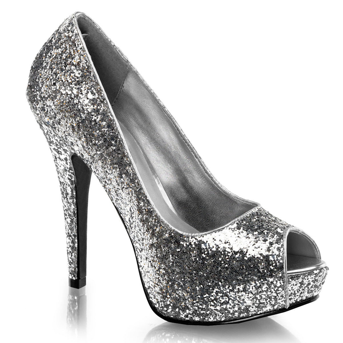Fabulicious Pompes pour femmes TWINKLE-18g SLV Glitter