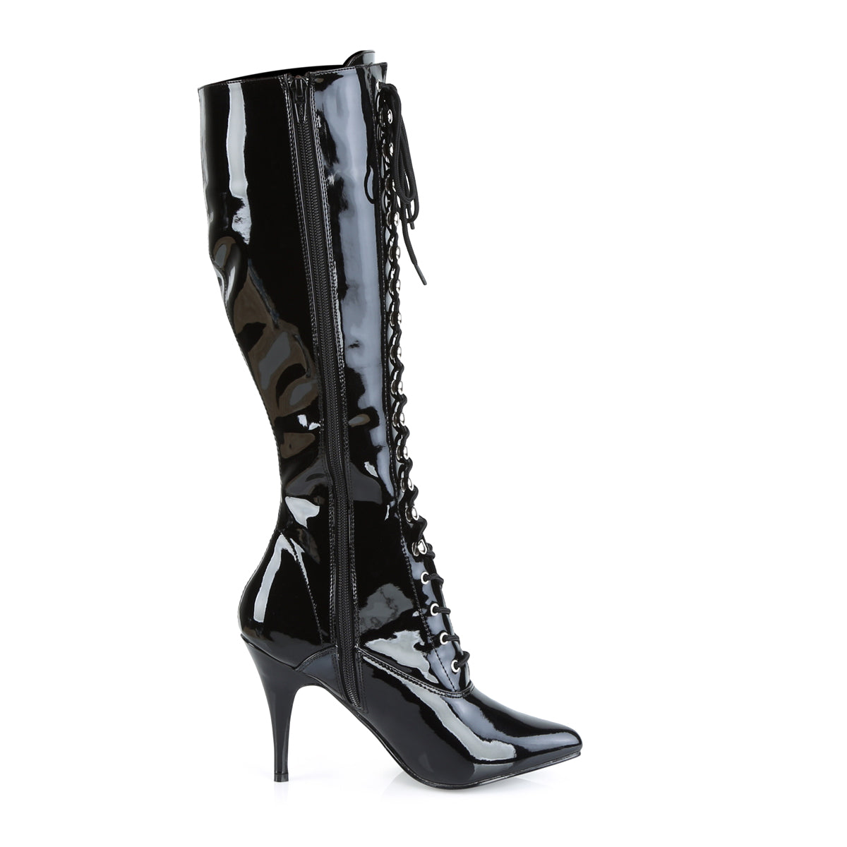 Pleaser Bottes pour femmes VANITY-2020 blk pat