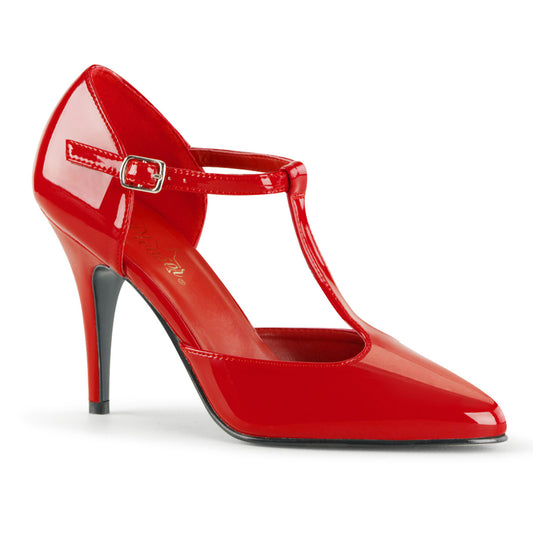 Pleaser Pompes pour femmes VANITY-415 patère rouge