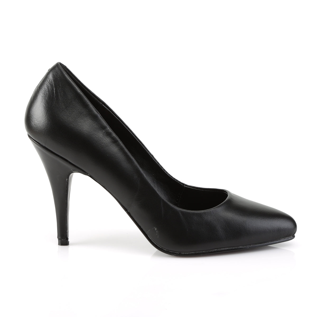 Pleaser Womens Pumps VANITY-420 Blk Leather