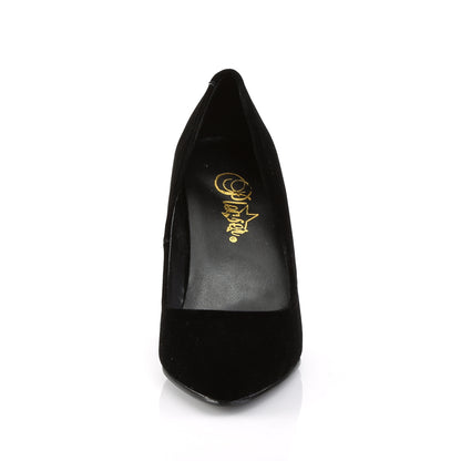 Pleaser Pompes pour femmes VANITY-420 Blk velvet