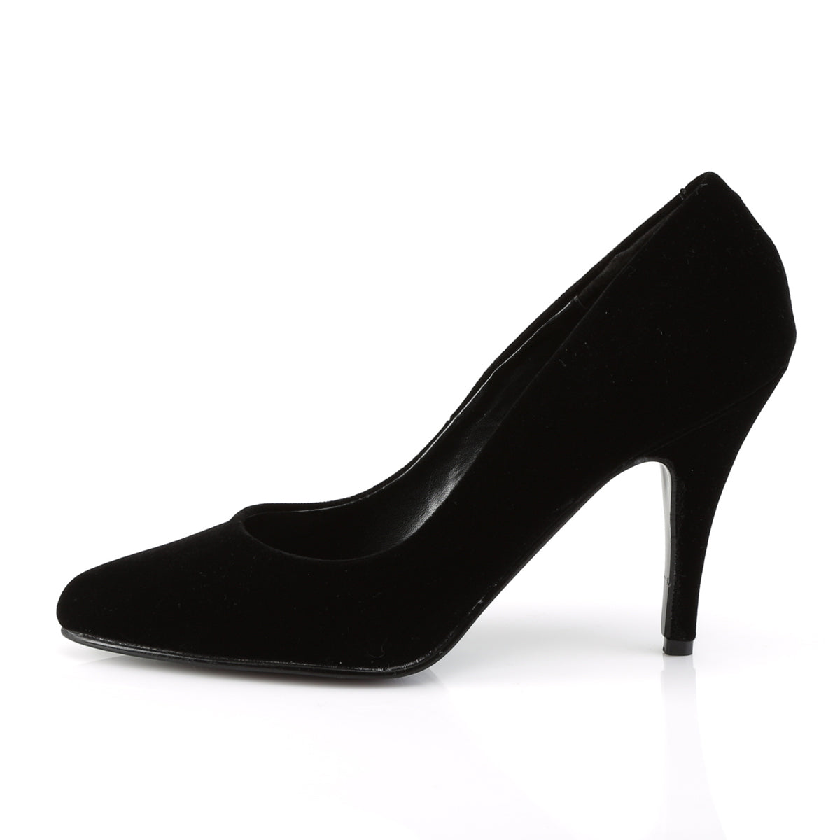 Pleaser Pompes pour femmes VANITY-420 Blk velvet