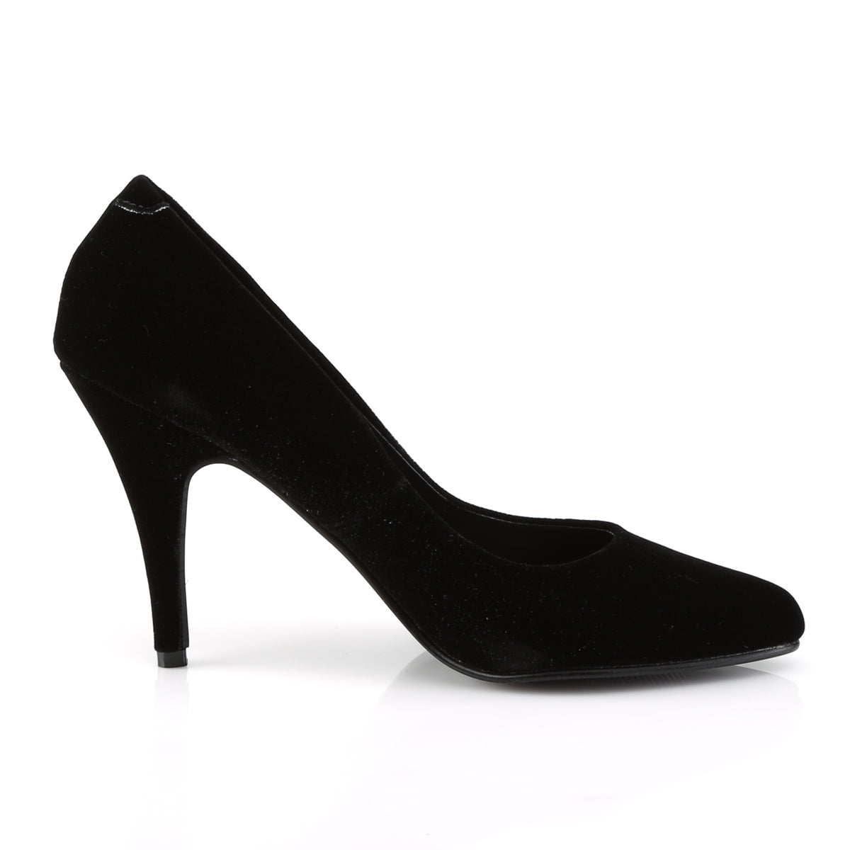 Pleaser Pompes pour femmes VANITY-420 Blk velvet