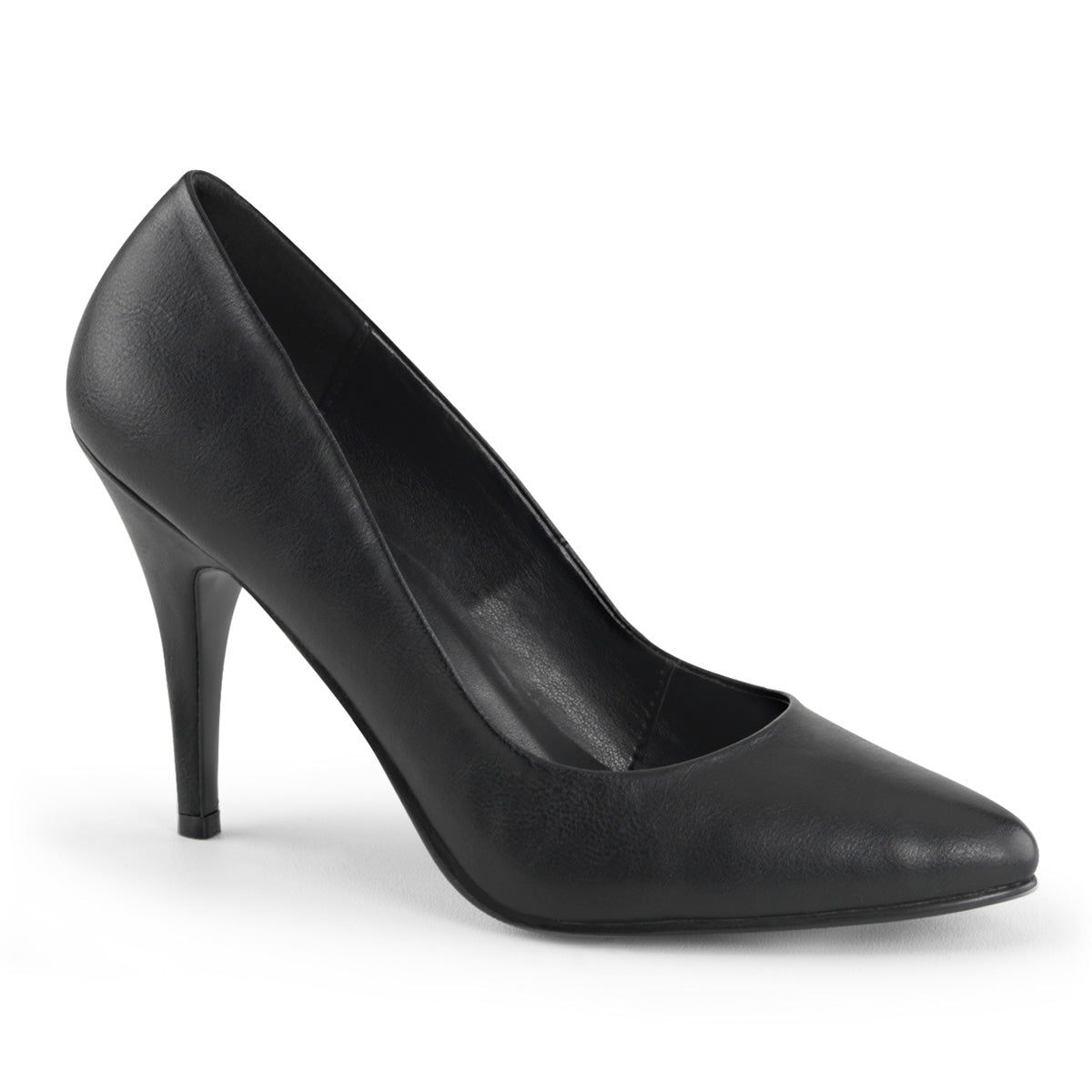 Pleaser Pompes pour femmes VANITY-420 Blk Faux Cuir