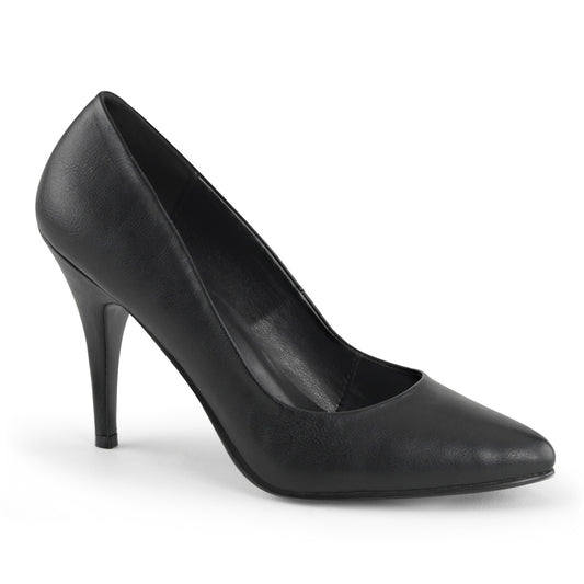 Pleaser Pompes pour femmes VANITY-420 Blk Faux Cuir