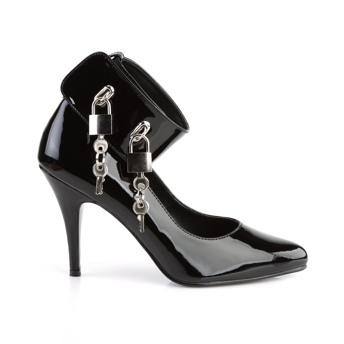 Pleaser Womens Pumps VANITY-434 Blk Pat