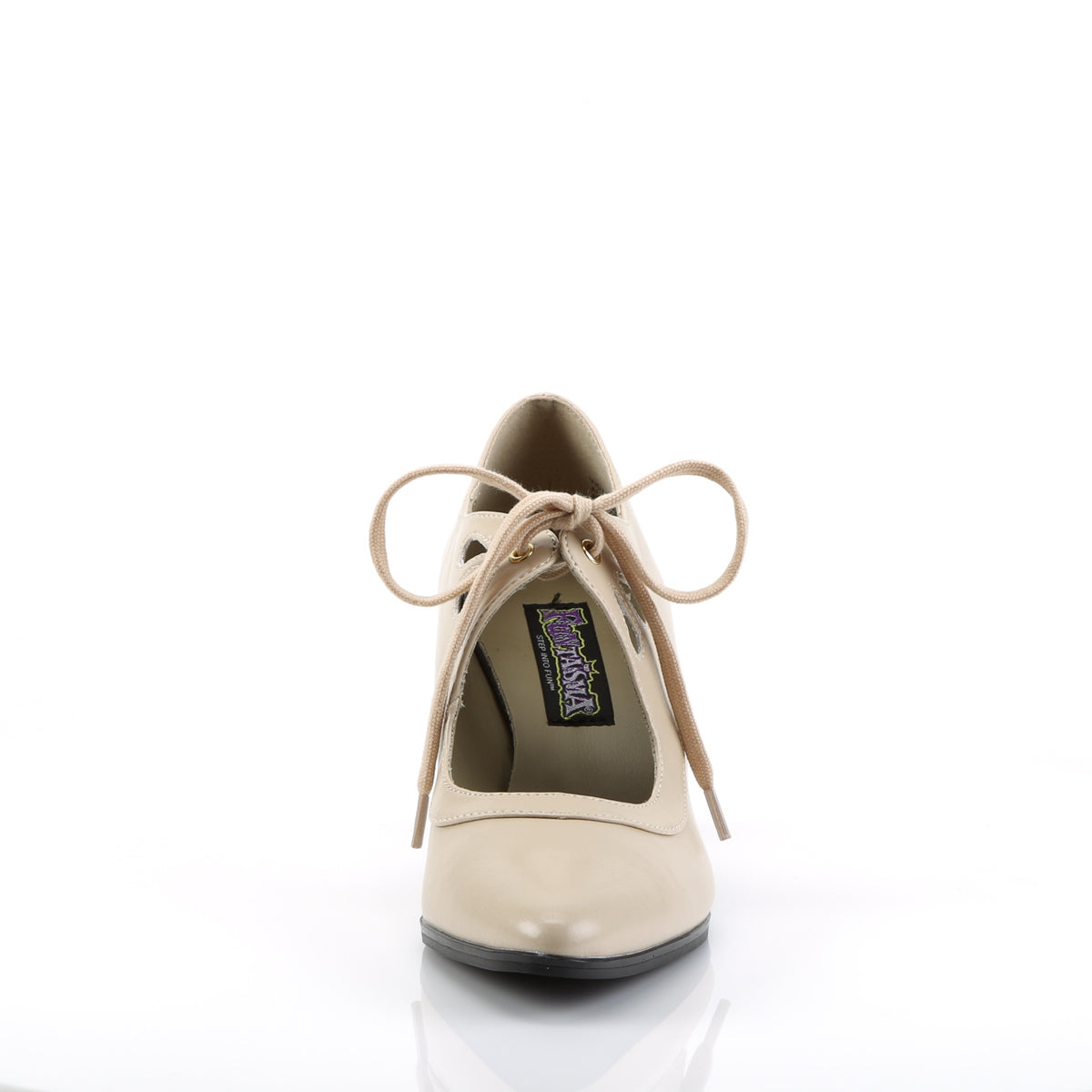 Funtasma Bottines pour femmes VICTORIAN-03 crème PU