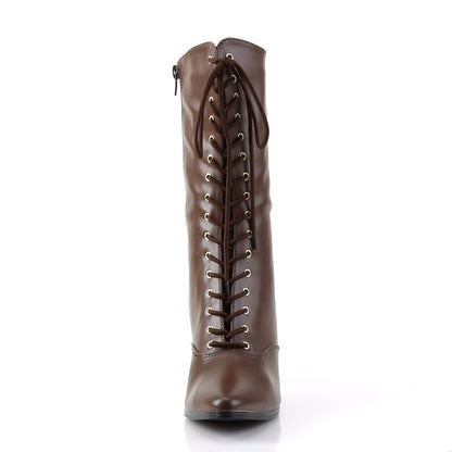 Funtasma Bottines pour femmes VICTORIAN-120 PU marron