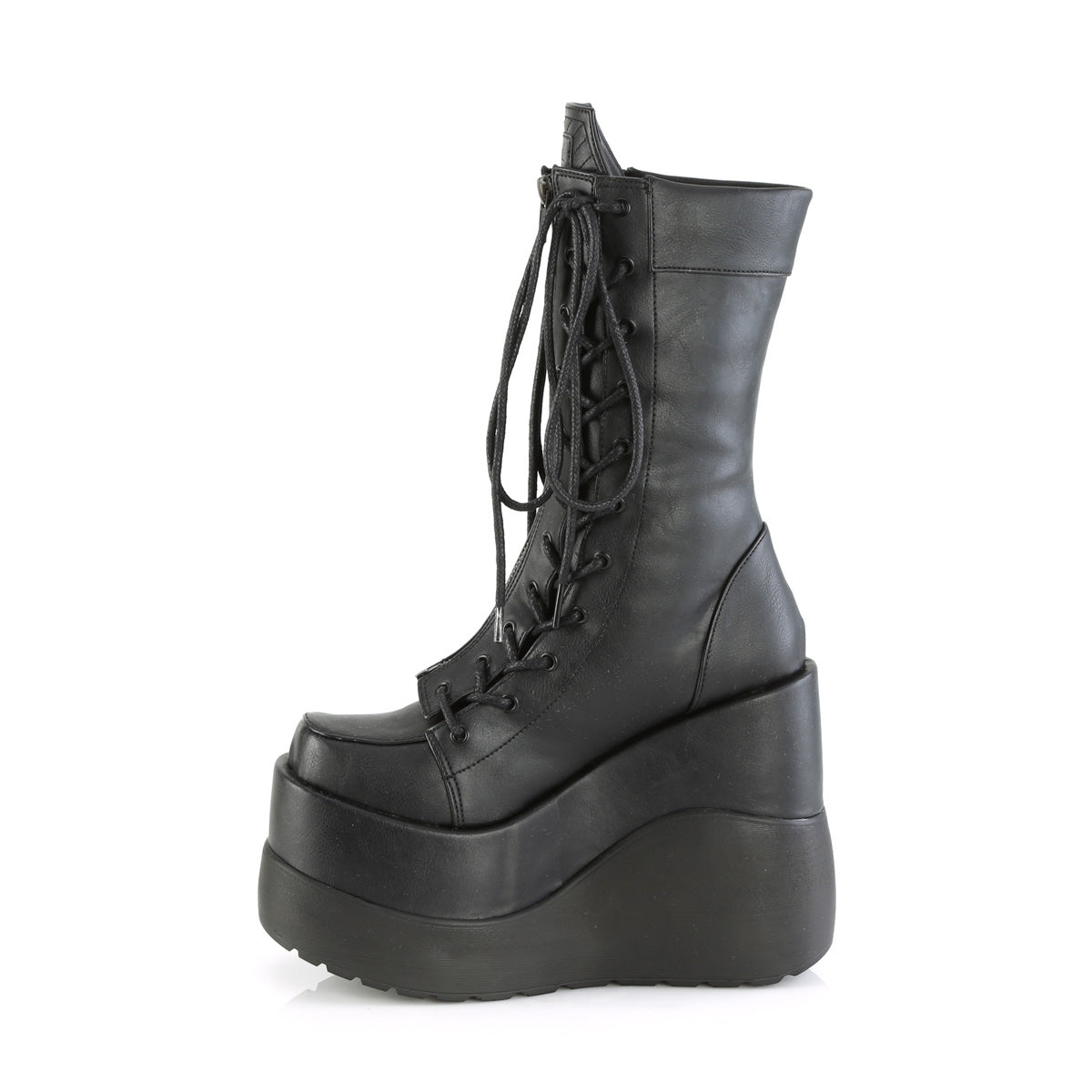 DemoniaCult  Boots VOID-118 Blk Vegan Leather-Pat