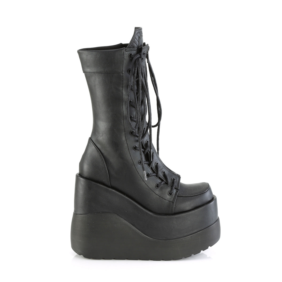 DemoniaCult  Boots VOID-118 Blk Vegan Leather-Pat