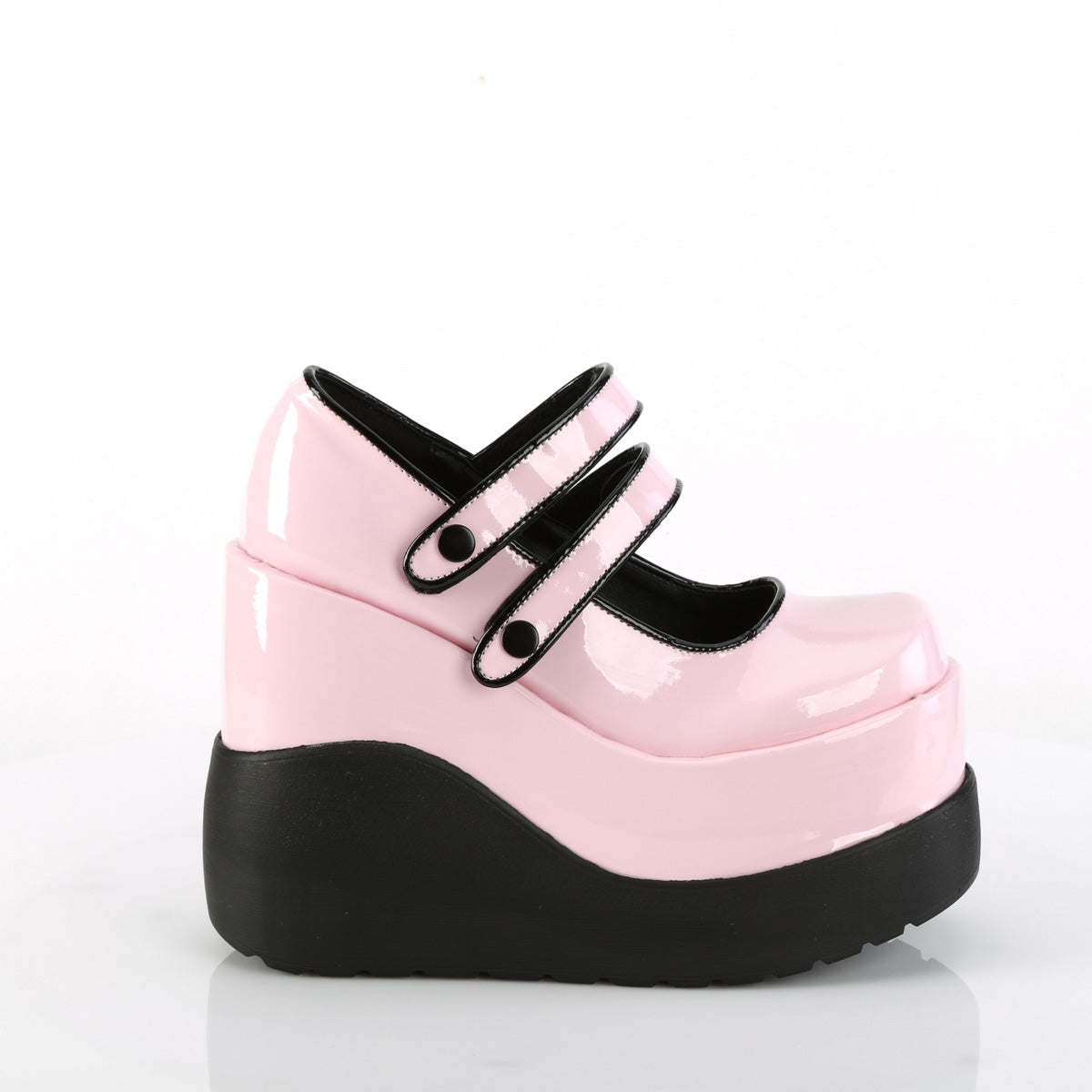 DemoniaCult  Pumps VOID-37 B. Pink Patent