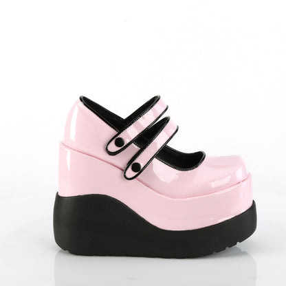 DemoniaCult  Pumps VOID-37 B. Pink Patent