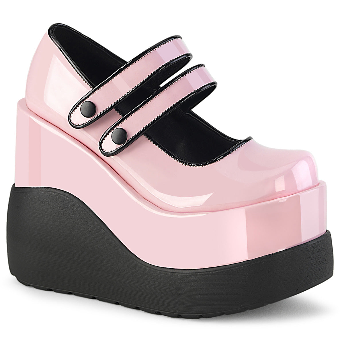 DemoniaCult  Pumps VOID-37 B. Pink Patent